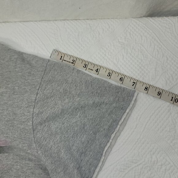 731. Disney EEYORE Short Sleeve Shirt Gray Pink Sz ? XL - Picture 4 of 6